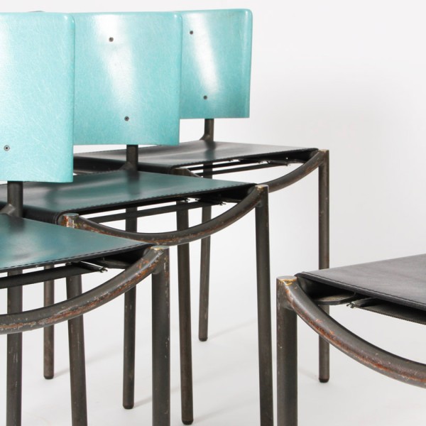 Set of 4 Lilla Hunter chairs by Philippe Starck for XO, 1986 - 