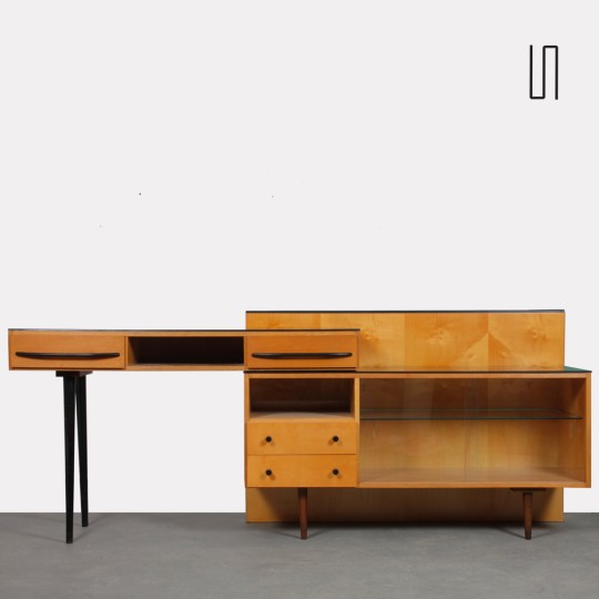 Desk by Mojmir Pozar for UP Zavody, 1960s - Eastern Europe design