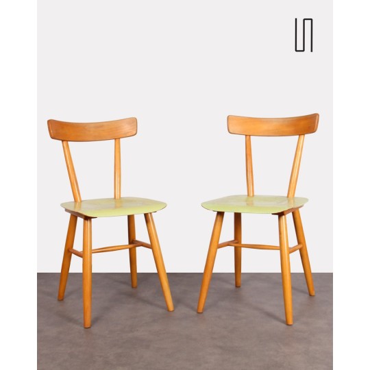Pair of chairs from Eastern Europe by Ton, 1960, Vintage design