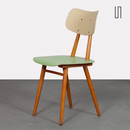 copy of Vintage wooden chair produced by Ton, 1960s - Eastern Europe design