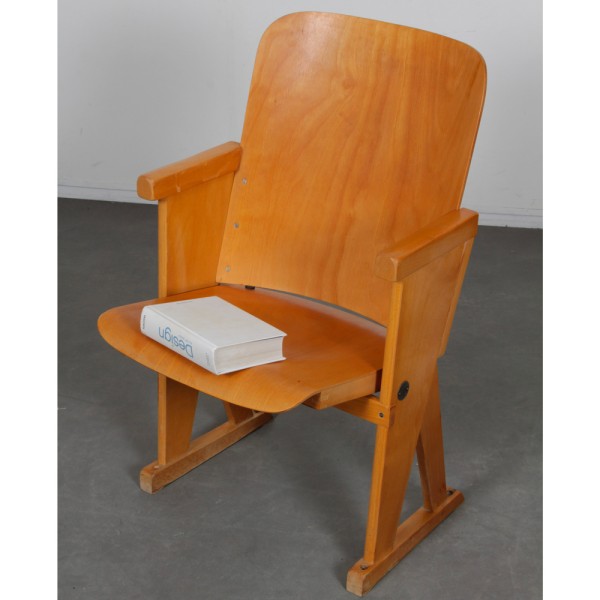 Chaise pliante en bois des années 1960 - 