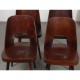 Suite de 4 chaises vintage par Oswald Haerdtl pour Ton, 1960 - Design d'Europe de l'Est