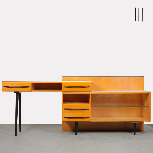 Desk by Mojmir Pozar for UP Zavody, 1960s - Eastern Europe design