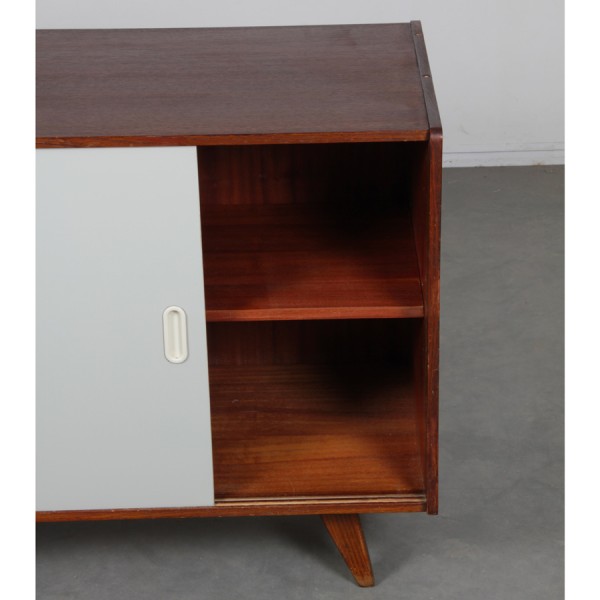 Vintage oak chest by Jiri Jiroutek, model U-452, 1960s - Eastern Europe design