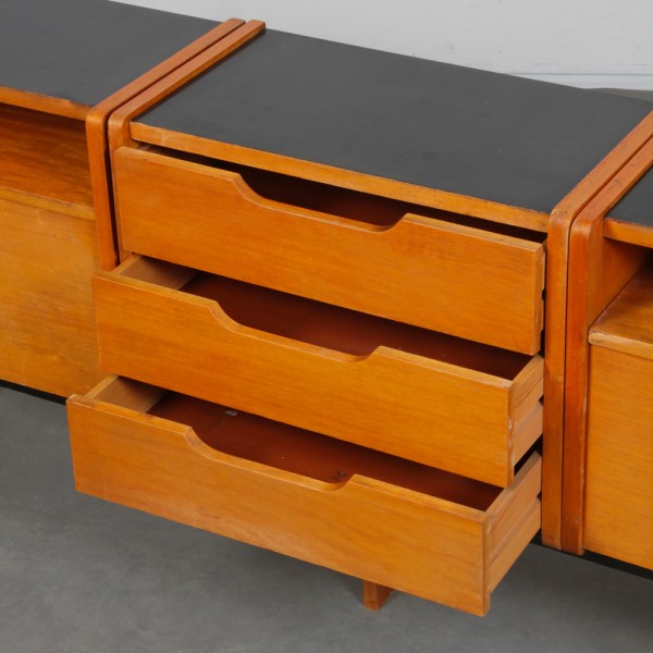 Enfilade vintage en bois des années 1960 - 