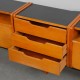 Enfilade vintage en bois des années 1960 - 