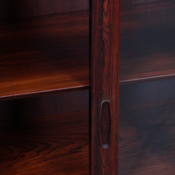 Scandinavian rosewood display case by Poul Hundevad, 1960s - Scandinavian design