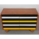 Commode jaune et noire, modèle U-453, par Jiri Jiroutek, 1960 - Design d'Europe de l'Est