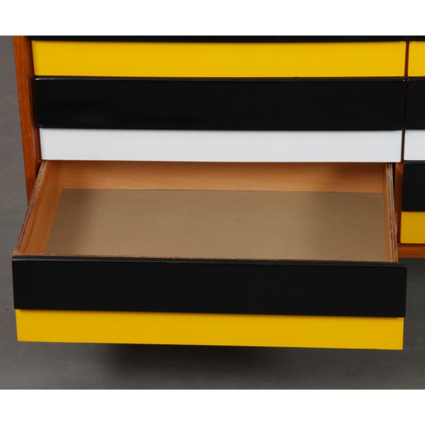 Commode jaune et noire, modèle U-453, par Jiri Jiroutek, 1960 - Design d'Europe de l'Est