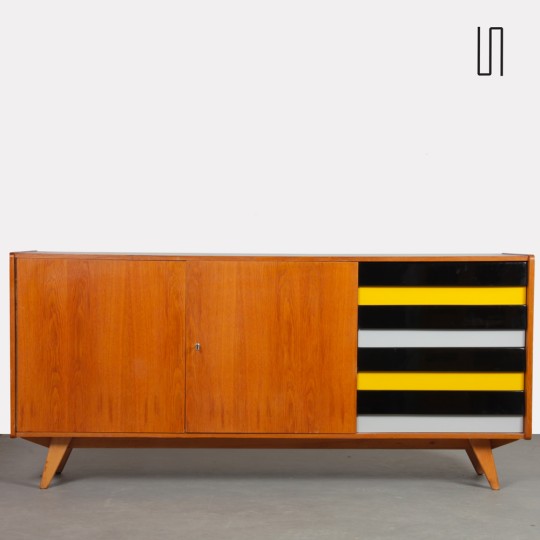 Enfilade en chêne par Jiri Jiroutek, modèle U-460, 1960 - 