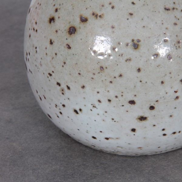 Vintage stoneware vase signed Nigon, 20th century - 