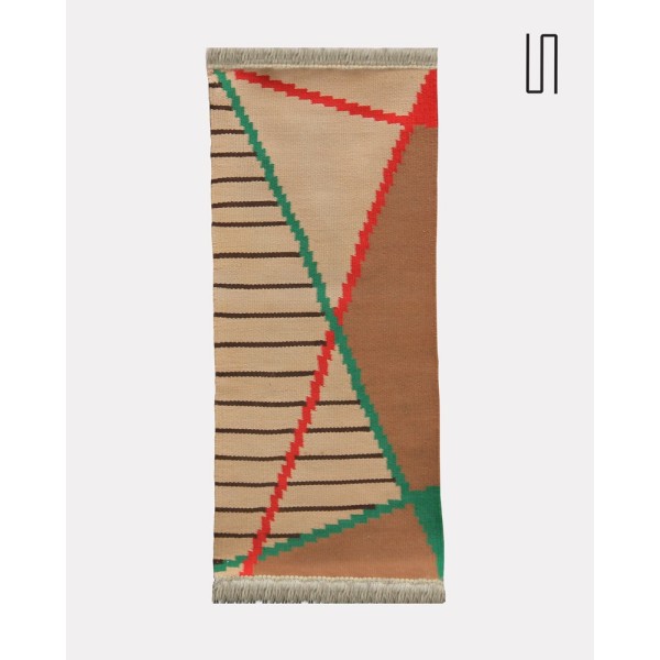 Small modernist rug by Antonin Kybal, 1950 - Eastern Europe design