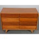 Wooden chest of drawers by Jiri Jiroutek, model U-453, circa 1960 - Eastern Europe design