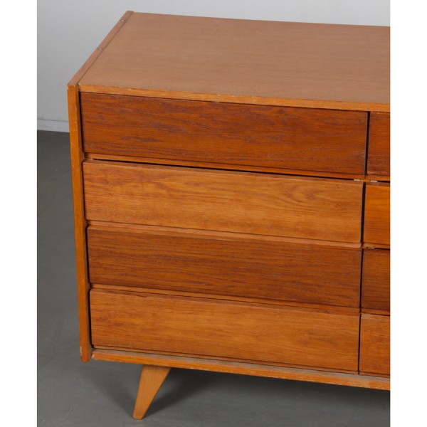 Wooden chest of drawers by Jiri Jiroutek, model U-453, circa 1960 - Eastern Europe design
