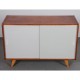 Oak chest, model U-452 by Jiri Jiroutek, 1960s - Eastern Europe design