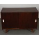 Dark oak chest designed by Jiri Jiroutek, model U-452, 1960s - Eastern Europe design