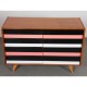 Vintage chest of drawers by Jiri Jiroutek, model U-453 from the 1960s - Eastern Europe design