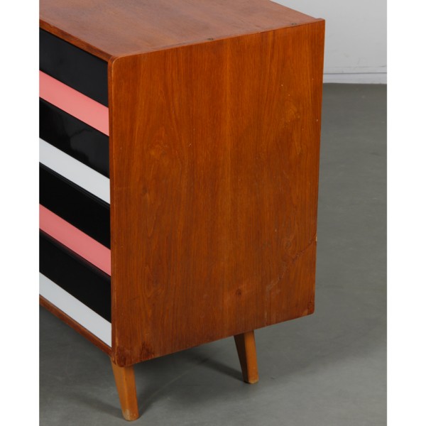 Vintage chest of drawers by Jiri Jiroutek, model U-453 from the 1960s - Eastern Europe design