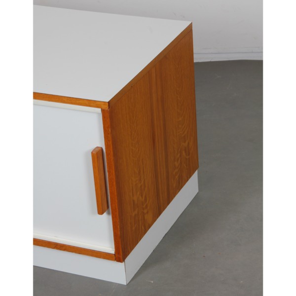 Vintage wood and formica chest, 1970s - 