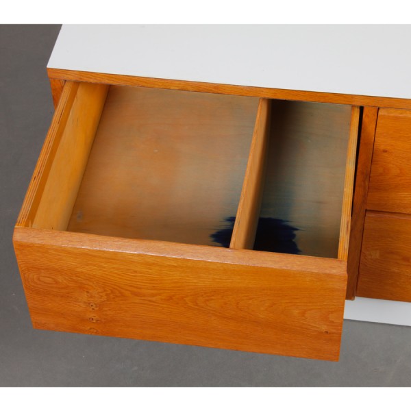 Vintage wood and formica chest of drawers, 1970s - 