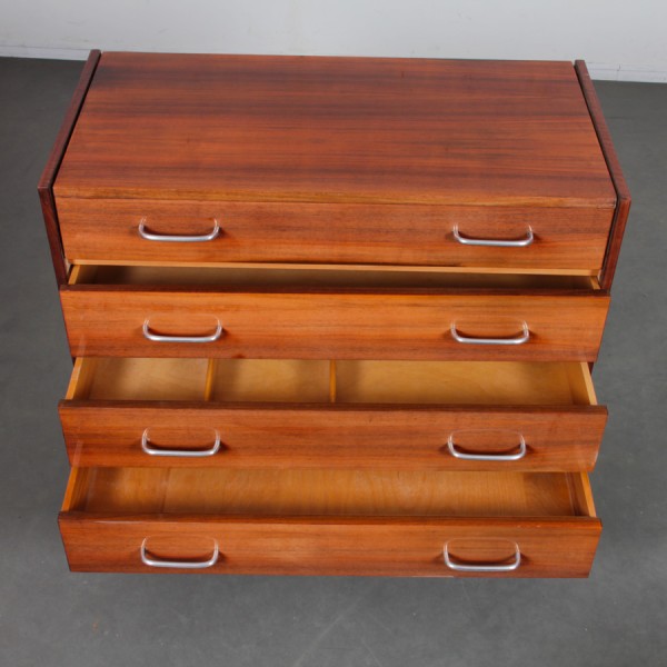 Vintage wooden chest of drawers edited by UP Zavody, 1960s - Eastern Europe design