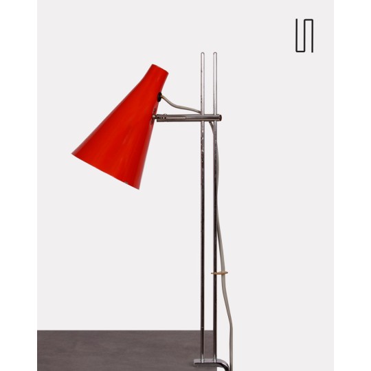 Lampe agrafe par Josef Hurka pour Lidokov, 1960 - Design d'Europe de l'Est