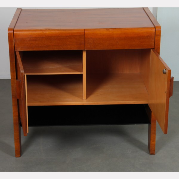 Wood and opaline chest from the 1960s - 