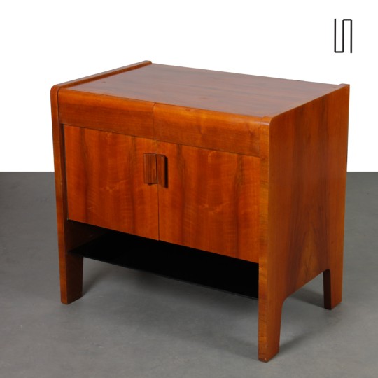 Wood and opaline chest from the 1960s - 