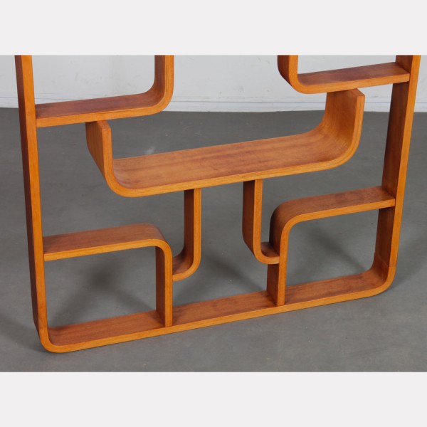 Claustra tchèque en acajou par Ludvik Volak, 1960 - Design d'Europe de l'Est