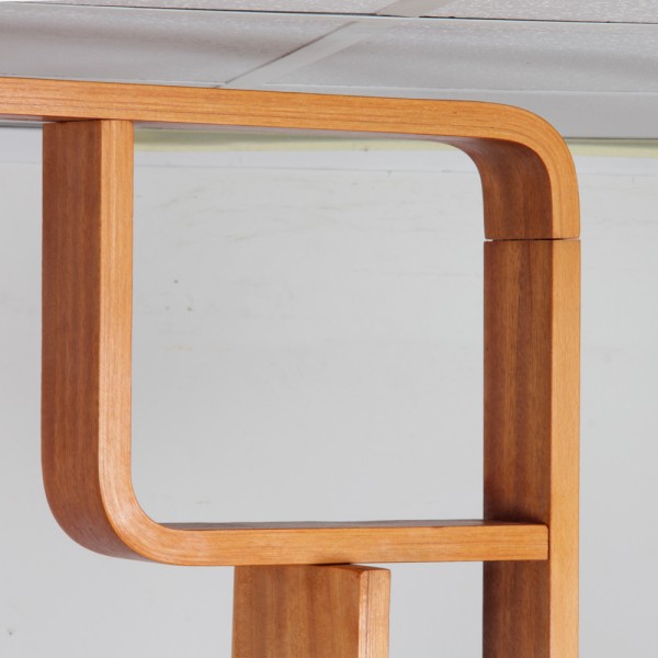 Claustra tchèque en acajou par Ludvik Volak, 1960 - Design d'Europe de l'Est
