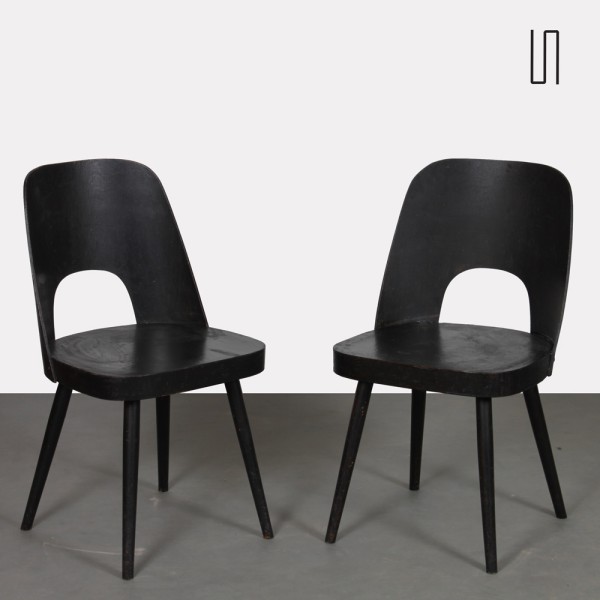 Pair of chairs by Oswald Haerdtl for Ton, 1960s - Eastern Europe design