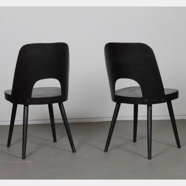 Pair of chairs by Oswald Haerdtl for Ton, 1960s - Eastern Europe design