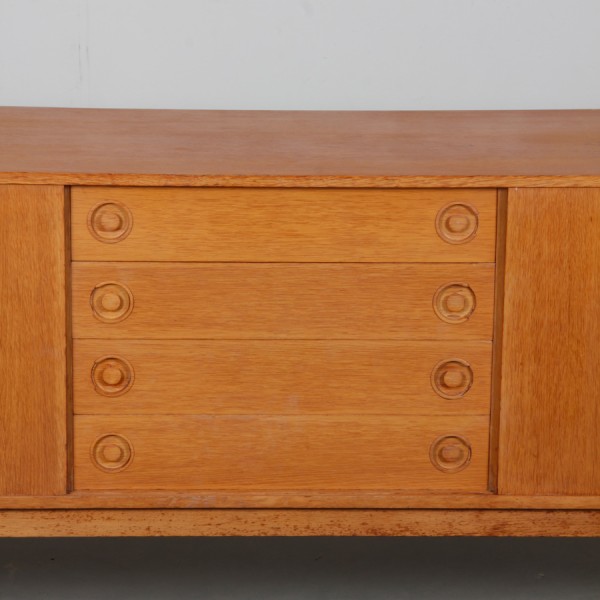 Enfilade vintage en bois des années 1960 - 