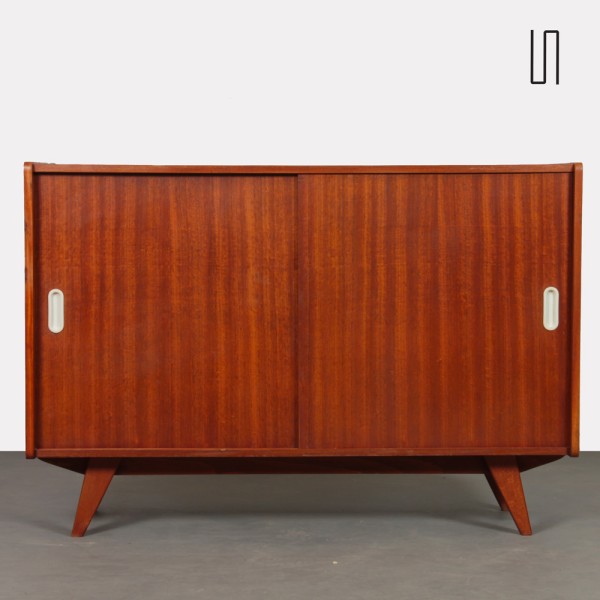 Mahogany chest designed by Jiri Jiroutek, model U-452, 1960s - Eastern Europe design