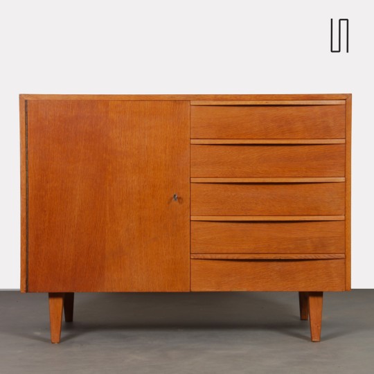 Wooden chest of drawers produced by Drevozpracujici podnik, 1960s - 