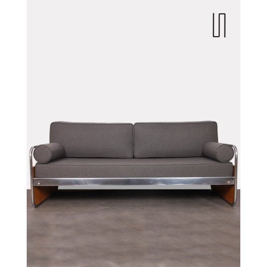 Tubular metal sofa, Czech design, 1930s - Eastern Europe design