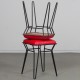 Pair of metal stools, 1960s - Eastern Europe design