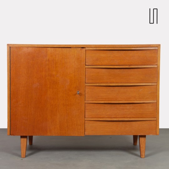 Wooden chest of drawers produced by Drevozpracujici podnik, 1960s - 