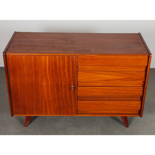 Mahogany chest of drawers, Jiroutek for Interier Praha, model U-458, 1960 - Eastern Europe design