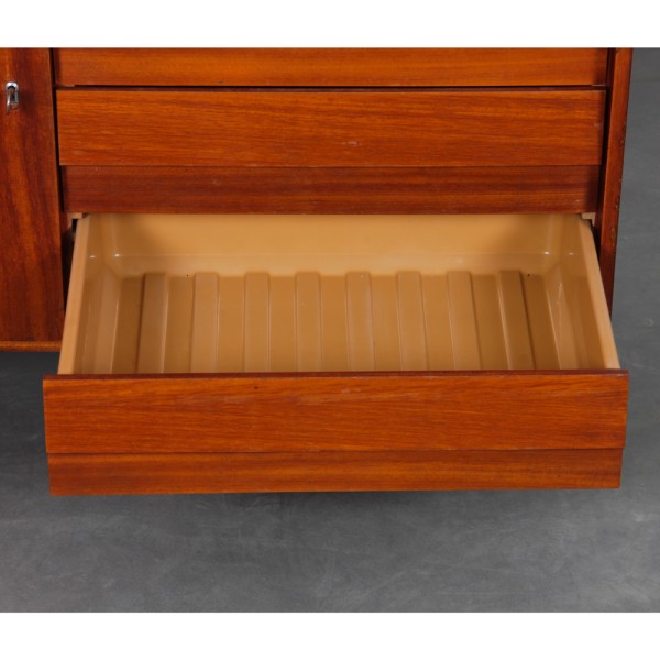 Mahogany chest of drawers, Jiroutek for Interier Praha, model U-458, 1960 - Eastern Europe design