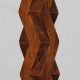 Vintage oak lamp, 1960s - 