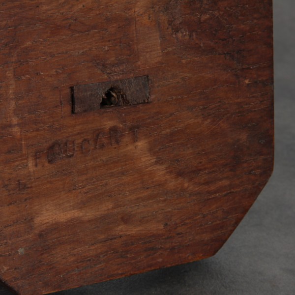 Vintage oak lamp, 1960s - 