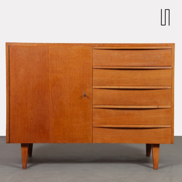 Wooden chest of drawers produced by Drevozpracujici podnik, 1960s - 