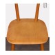 Suite de 3 chaises vintage d'Europe de l'Est, 1960 - Design d'Europe de l'Est