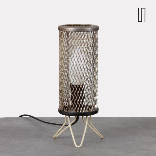 Small vintage metal lamp, 1950s - 