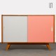 Pink and white dresser by Jiri Jiroutek, model U-452 circa 1960s - Eastern Europe design