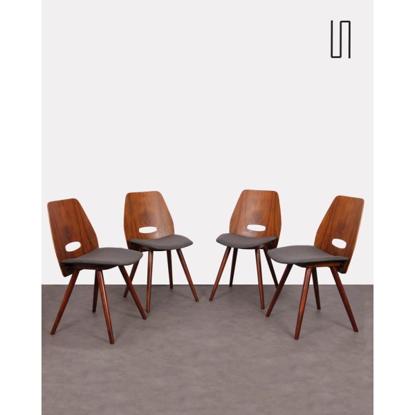 Set of 4 chairs from Eastern Europe by Frantisek Jirak, 1960s - Eastern Europe design