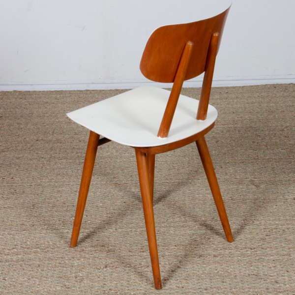 Pair of chairs produced by Ton in the 1960s - Eastern Europe design