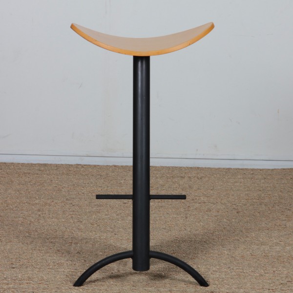 Plateforme bar stool by Maurizio Peregalli for Zeus, 1980s - 