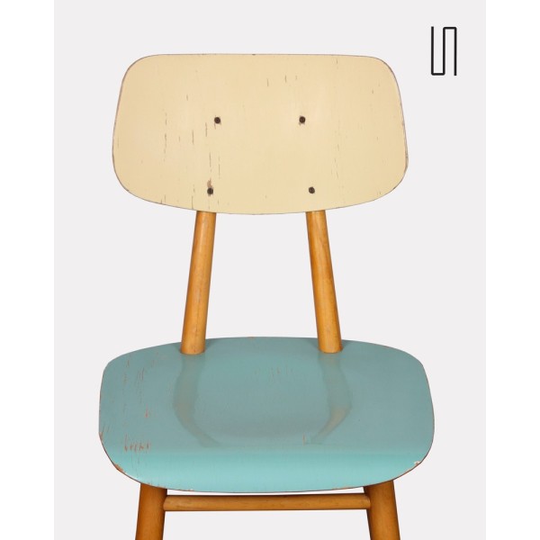 Suite de 4 chaises des pays de l'Est pour Ton, 1960 - Design d'Europe de l'Est